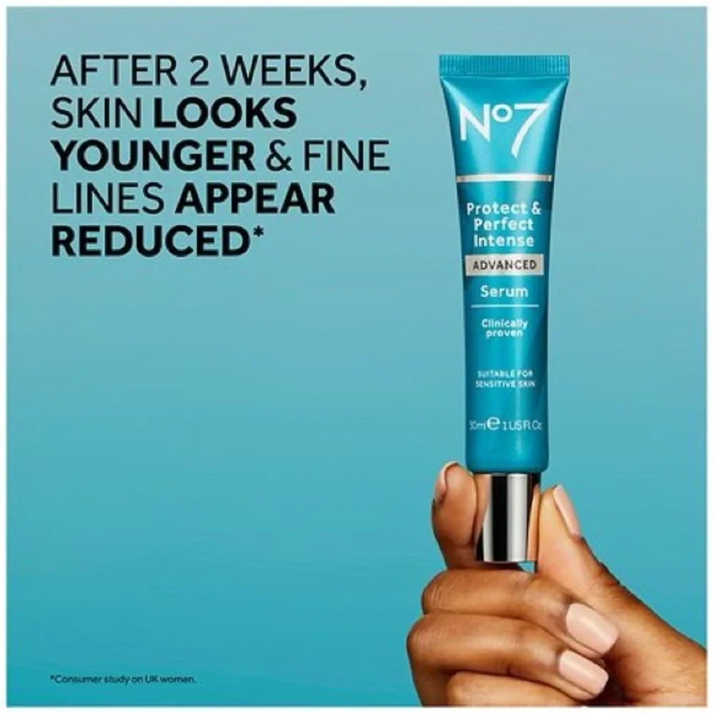 NWT No7 Protect & Perfect Intense Advanced Serum Size 30 ml